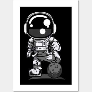 Astronaut Soccer Posters and Art